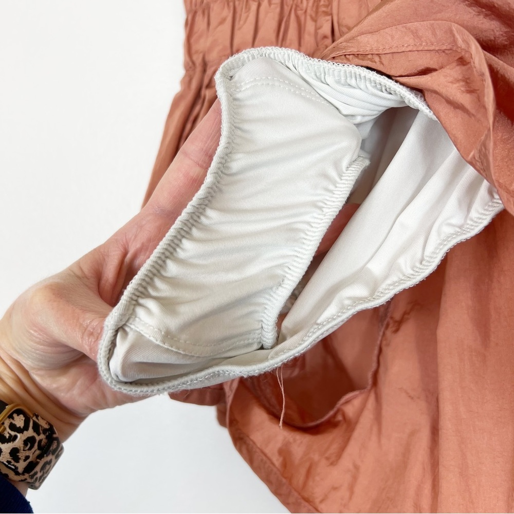 Free People Way Home Shorts in Brushed Apricot Size XS - Picture 9 of 13